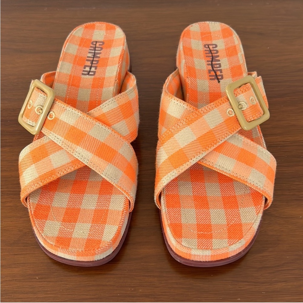 CAMPERS - Atonick Cross Steap Slide Sandal  - New